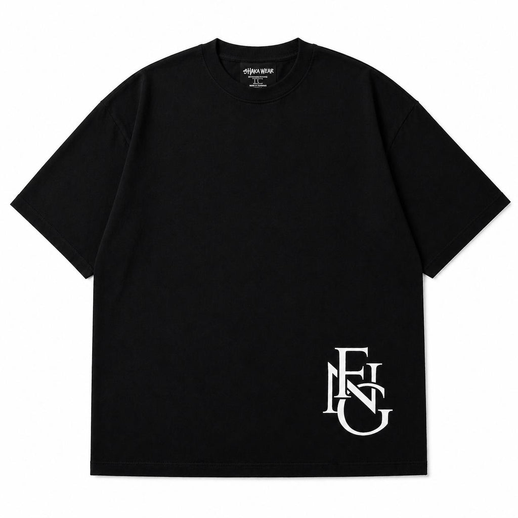 Heavyweight Oversized Tee - Black