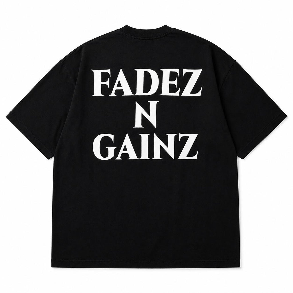 Heavyweight Oversized Tee - Black
