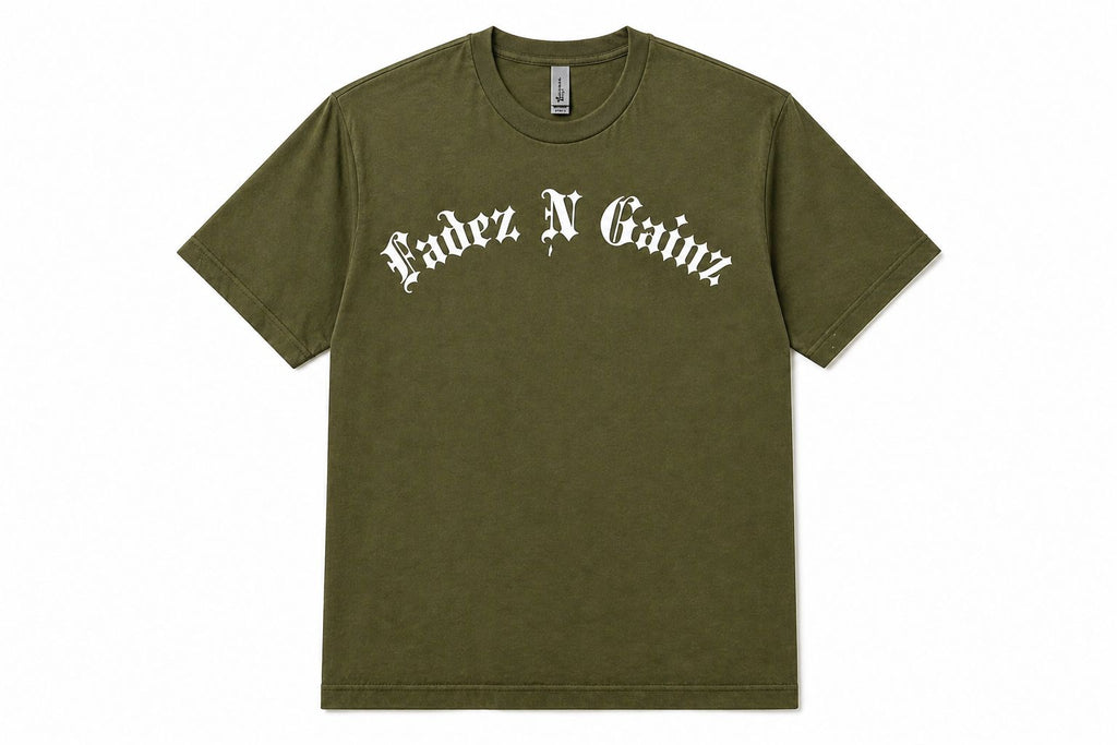 Slightly Oversized Tee - Forest Green