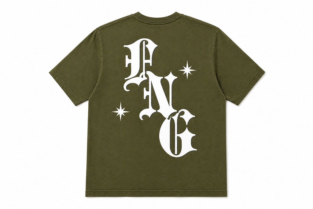 Slightly Oversized Tee - Forest Green