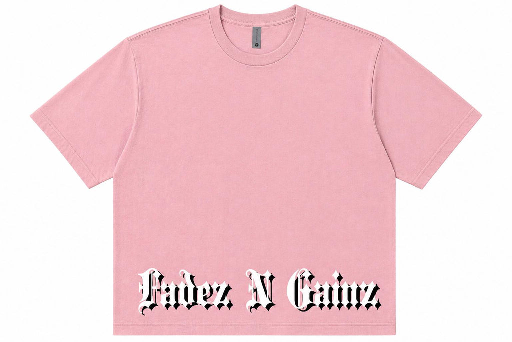 Slightly Oversized Tee - Blush Pink