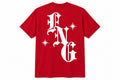 Slightly Oversized Tee - Red