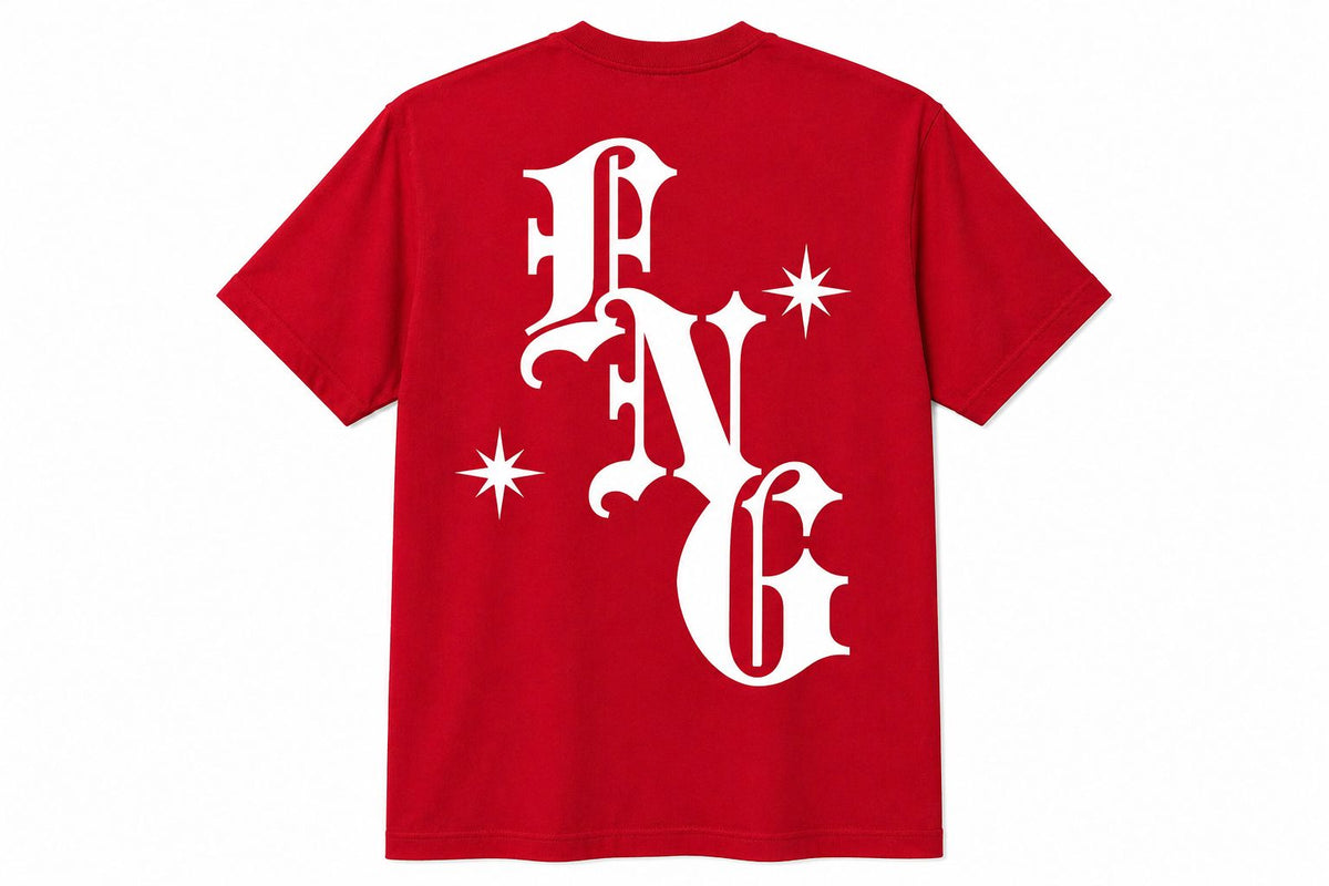 Slightly Oversized Tee - Red